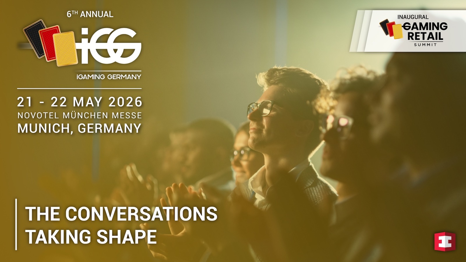 iGaming Germany event branding